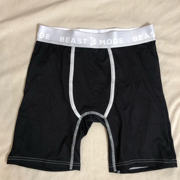 Men’s Black Beast Mode Jersey PSD Boxer Briefs. Size Small - Picture 3 of 5